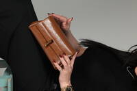 Kahverengi Cluncth Çanta